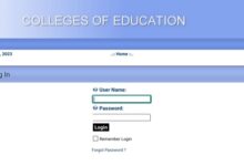 Colleges of Education Admission portal 2023